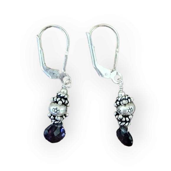 Sterling silver earrings - Picture 3 of 3